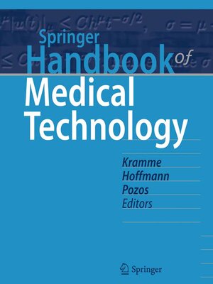 cover image of Springer Handbook of Medical Technology